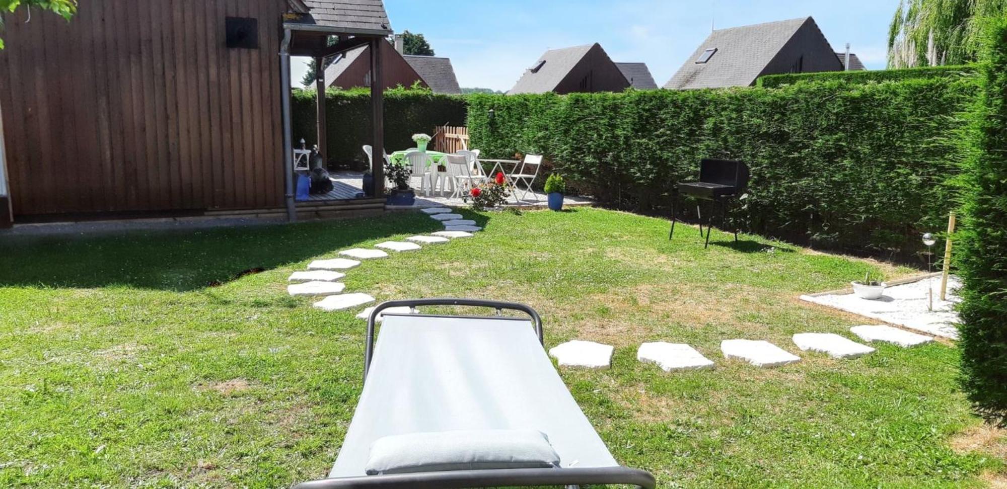 Maison Charmante A Colleville-Montgomery Avec Jardin Clos Bagian luar foto