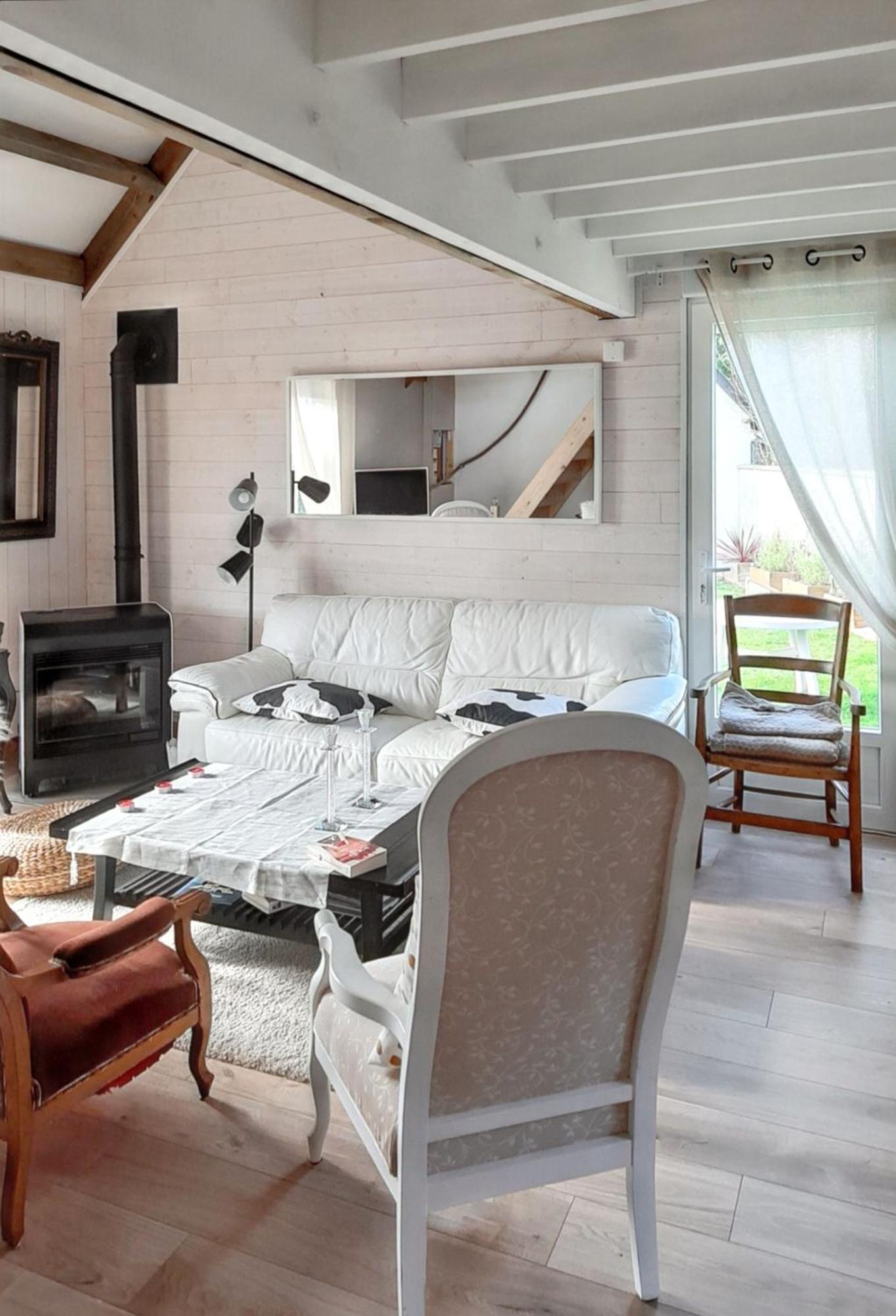 Maison Charmante A Colleville-Montgomery Avec Jardin Clos Bagian luar foto